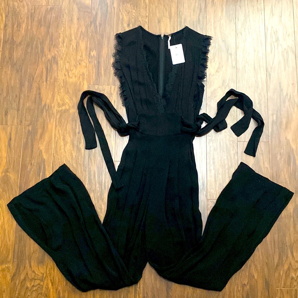 Free People black jumpsuit! NWT